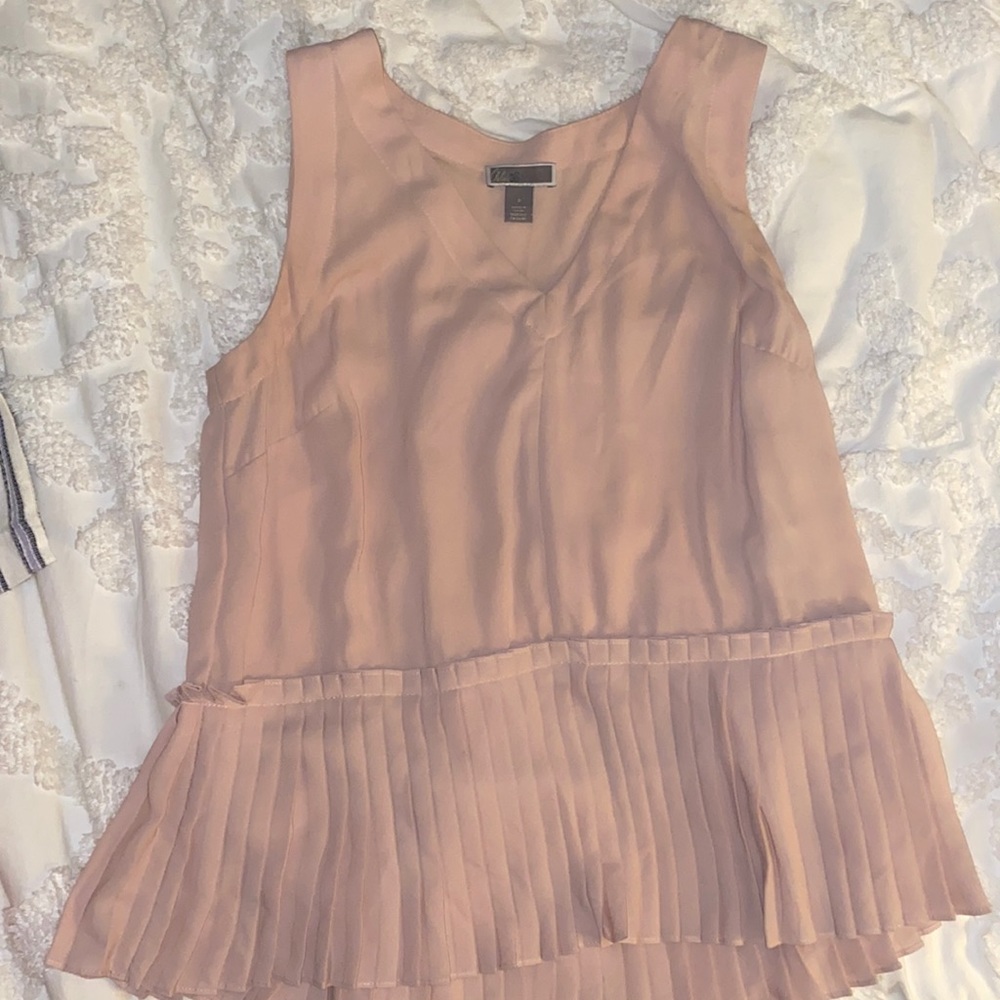 Coral blouse